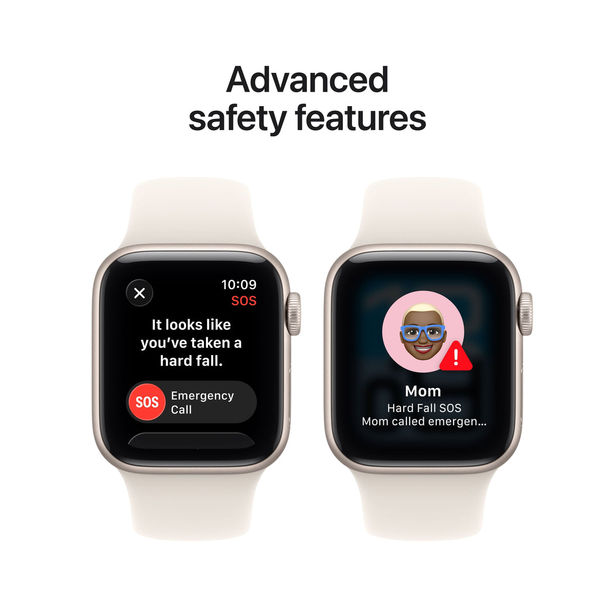 Apple Watch SE 3 40mm Starlight Aluminum - Starlight Sport Band MEH54LW/A