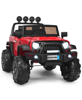 12V Remote Control Ride-On Car, 49"L x 31"W x 32"H, Ages 3-7
