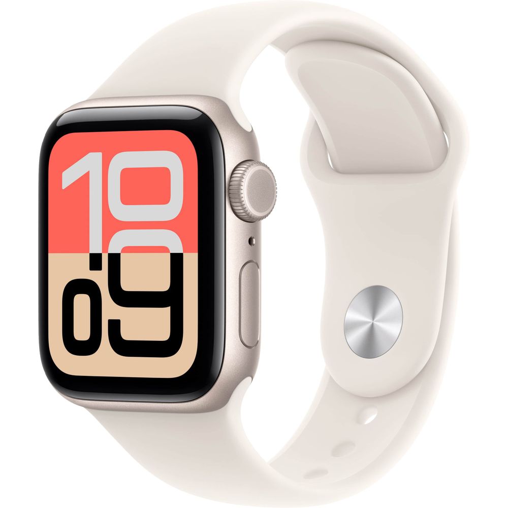 Apple Watch SE 3 40mm Starlight Aluminum - Starlight Sport Band MEH54LW/A
