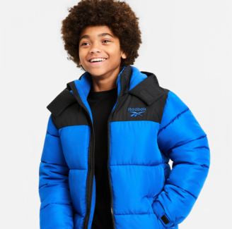 Boys' 5-20 Hooded Puffer Jacket