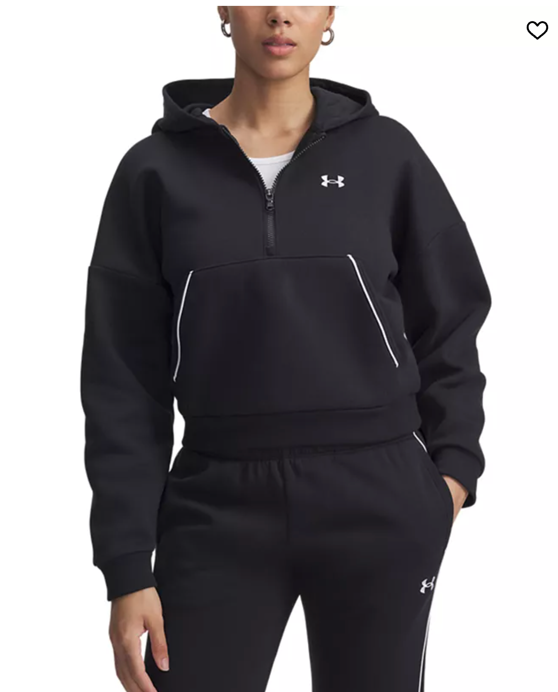 Women's Rival Fleece Hoodie-Under Armour