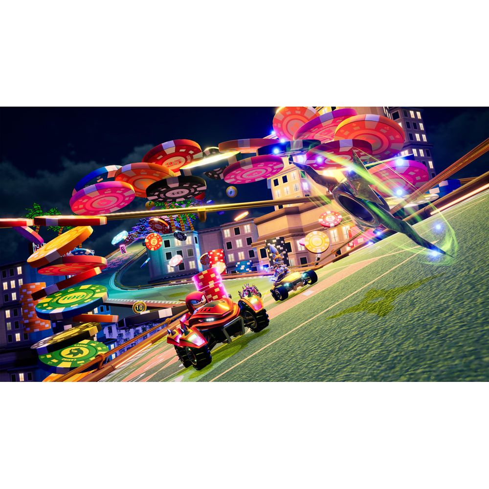 Sega Sonic Racing CrossWorlds Racing Game for Xbox Series X, 23 Characters, 45 Vehicles, 24 Tracks, Multiplayer