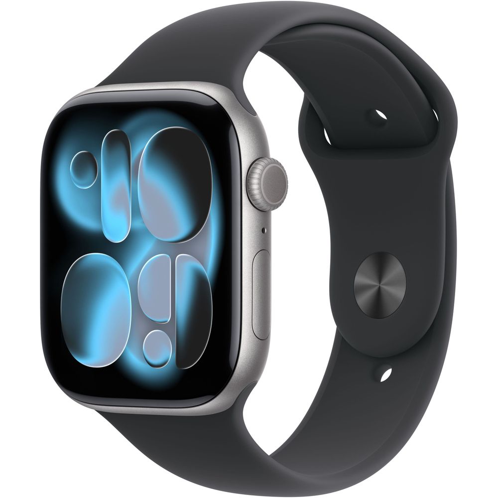 Apple Watch Gen 11 Series 11 Cell 46mm Space Gray Aluminum - Black Sport Band MFCA4LW/A