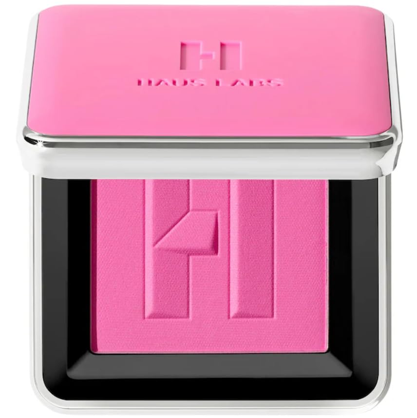 HAUS LABS BY LADY GAGA Color Fuse Blush Powder in Dragon Fruit Daze & ENTEL Blueberry Sheet Masque (BONUS)