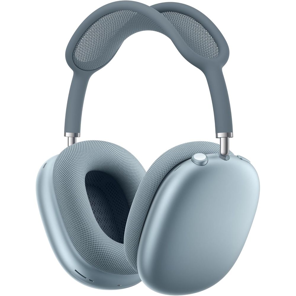 Apple AirPods Max 2 Over-Ear Headphones with Active Noise Cancellation, Personalized Spatial Audio, Live Translation, USB-C Charging, Blue, MHWM4AM/A