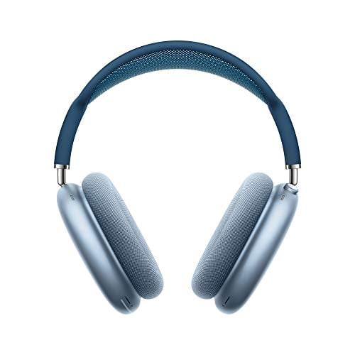 Apple AirPods Max Over-Ear Headphones, High-Fidelity Audio, Active Noise Cancellation, Transparency Mode, Spatial Audio, Sky Blue
