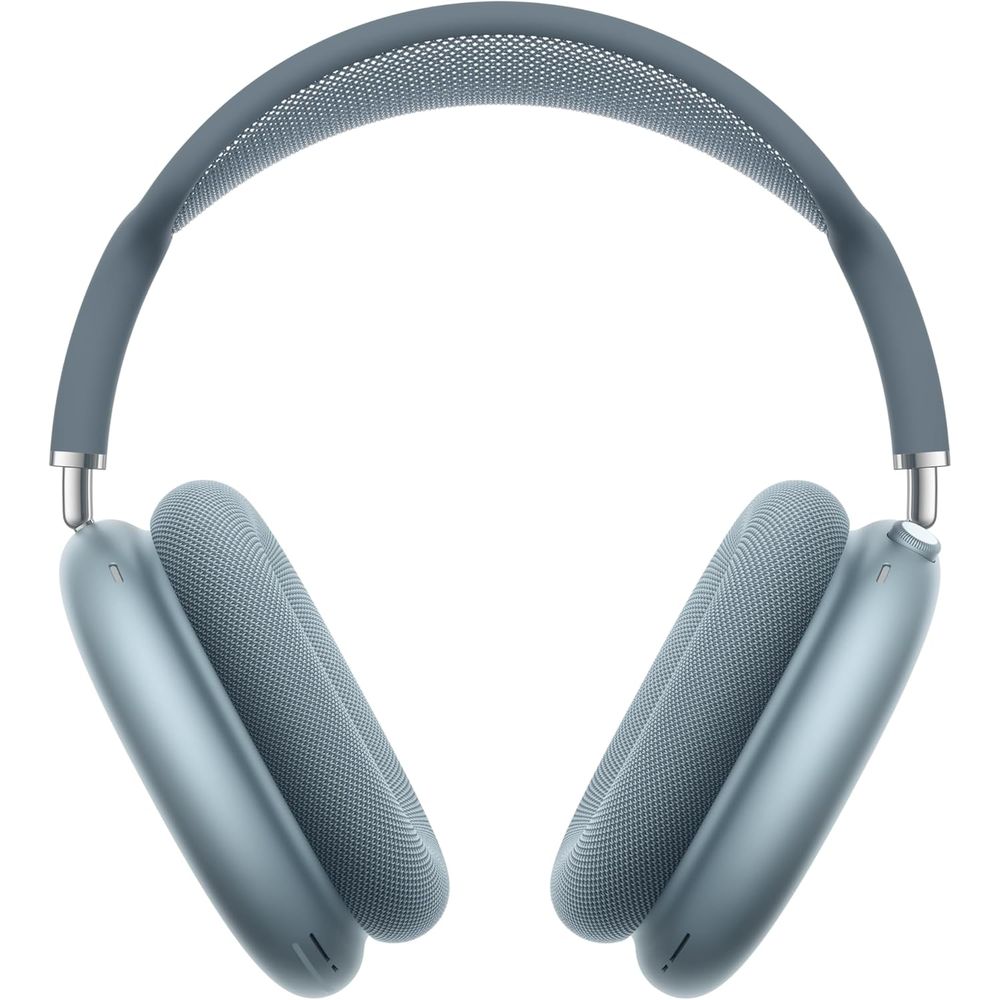 Apple AirPods Max 2 Over-Ear Headphones with Active Noise Cancellation, Personalized Spatial Audio, Live Translation, USB-C Charging, Blue, MHWM4AM/A