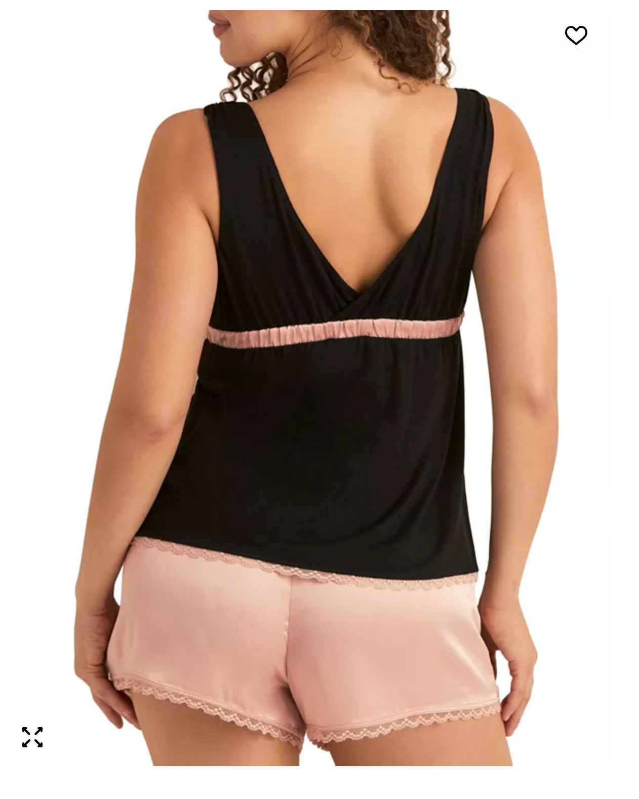 Women's Pajama Tank & Shorts Sleep Set