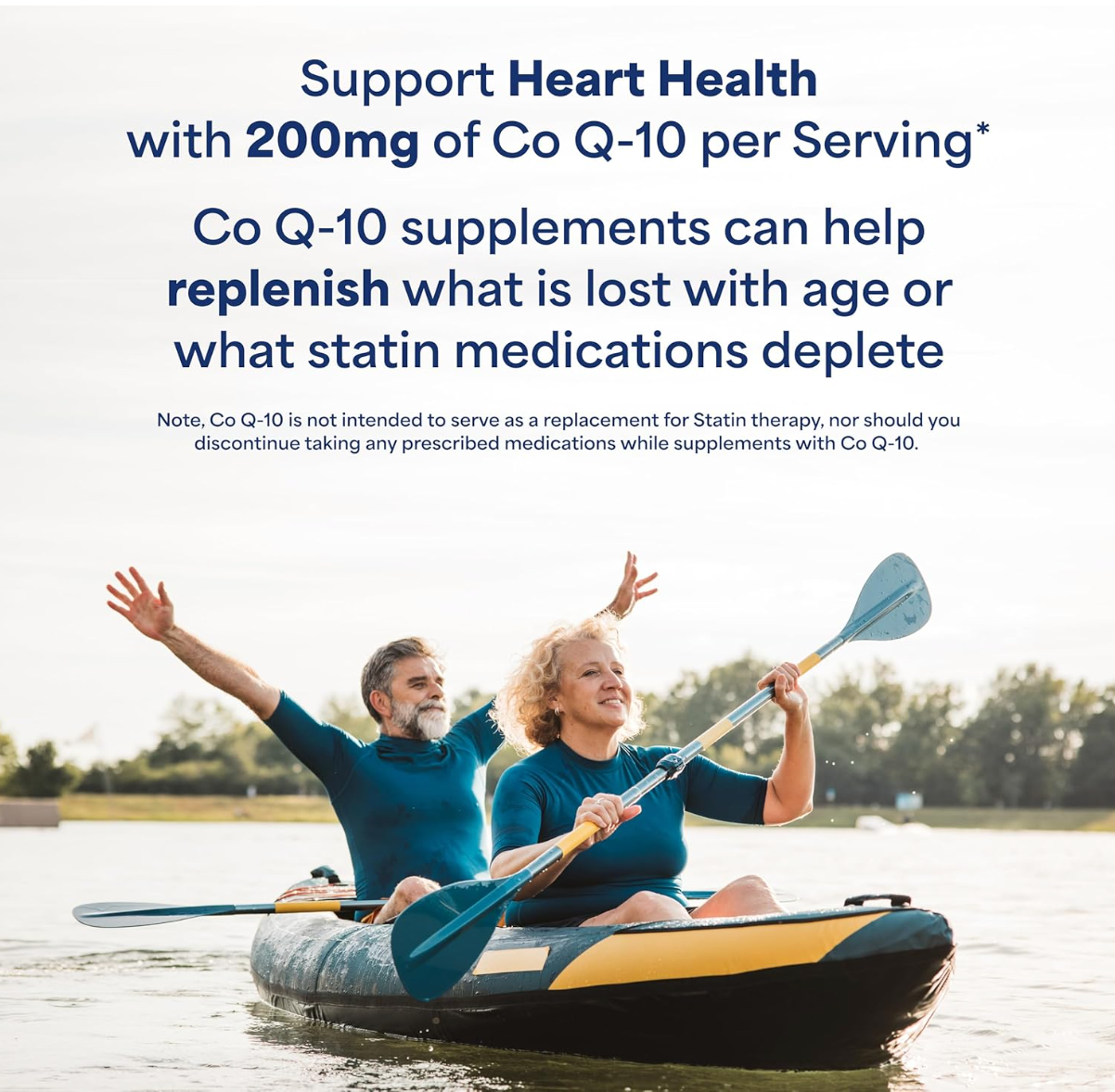 Puritan's Pride Coenzyme CoQ10 200mg, Dietary Supplement for Heart Health, Blood Pressure.