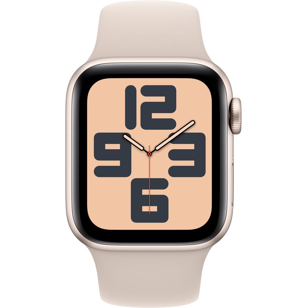 Apple Watch SE 2 Cell 40mm Starlight Aluminum - Starlight Sport Band MRG03LL/A