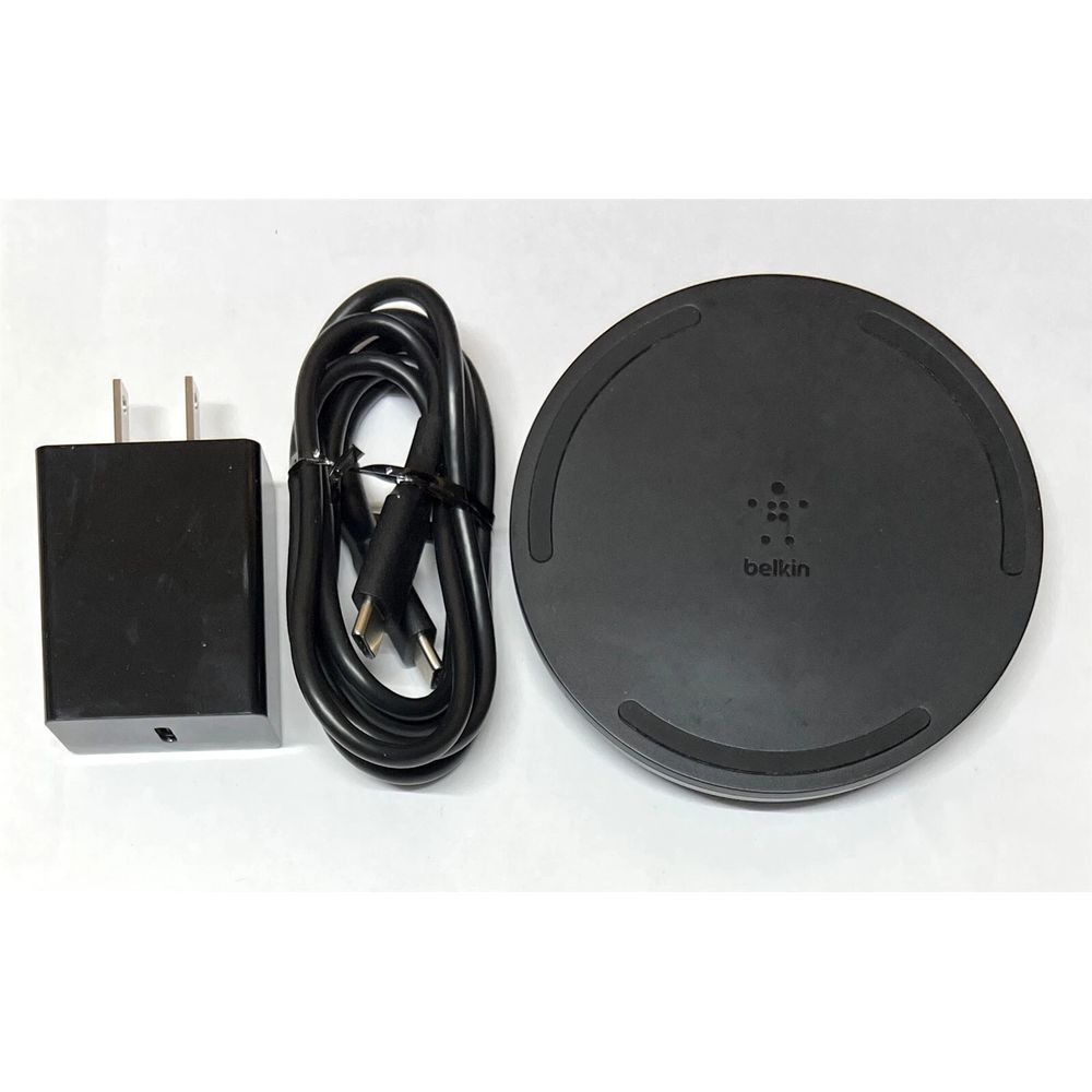 Belkin WIY016ttBK-RF Wireless Charging Pad 15W - Qi Charger, Black
