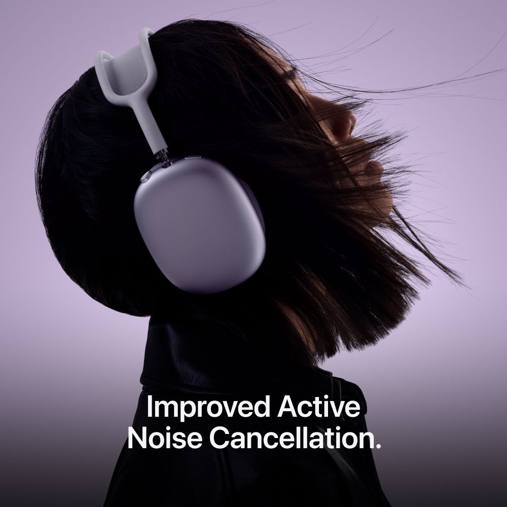 Apple AirPods Max 2 Over-Ear Noise Cancelling Bluetooth Headphones USB-C Purple MHWP4AM/A