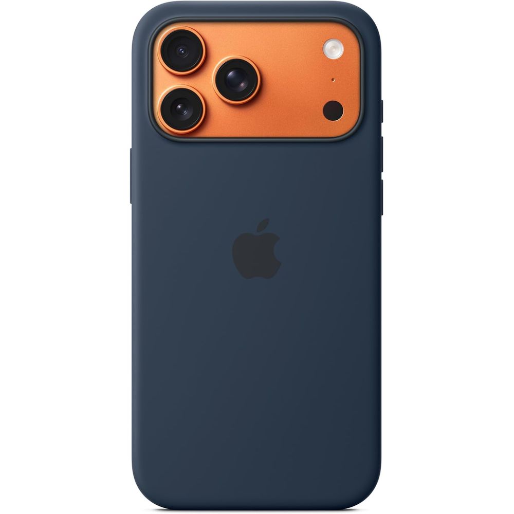 Apple MGFP4ZM/A Silicone Case with MagSafe and Camera Control for iPhone 17 Pro Max, Midnight